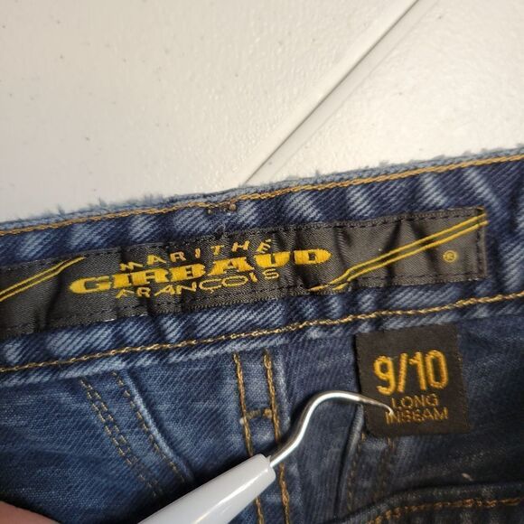 Marithe Girbaud Francois Vintage Slim Fit Straight Leg Jeans 9/10 Long Inseam - Picture 13 of 15